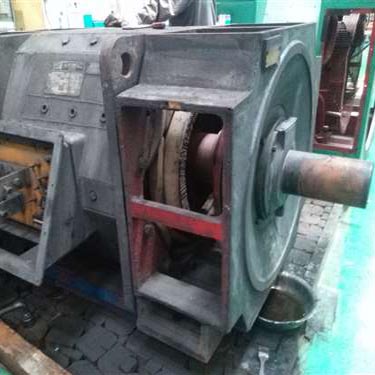 富平某鋼廠Z500-3B-660V-550KW直流電機保養